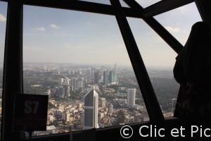 Vue depuis la tour KL - Kuala Lumpur